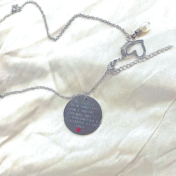 New So Much Of Me Is Made From What I Learned Stainless Steel Gift Necklace - Picture 6 of 10